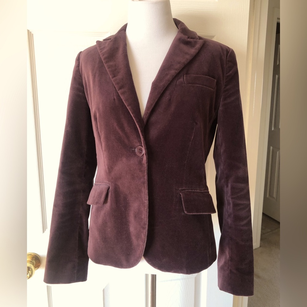 New York & Company Suede Blazer (Stretch)